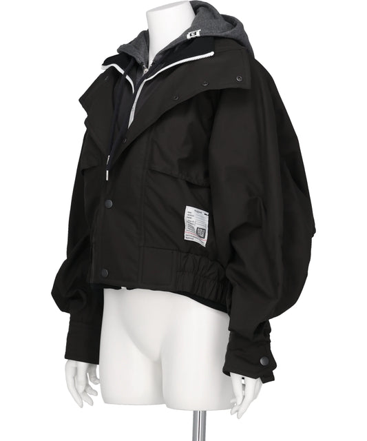 THREE LAYERED BOMBER JACKET