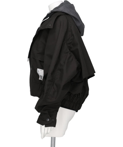 THREE LAYERED BOMBER JACKET