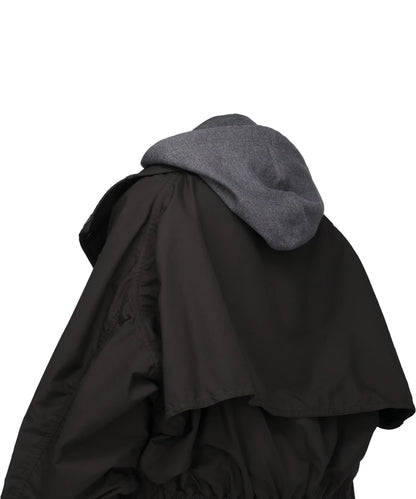 THREE LAYERED BOMBER JACKET