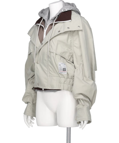 THREE LAYERED BOMBER JACKET