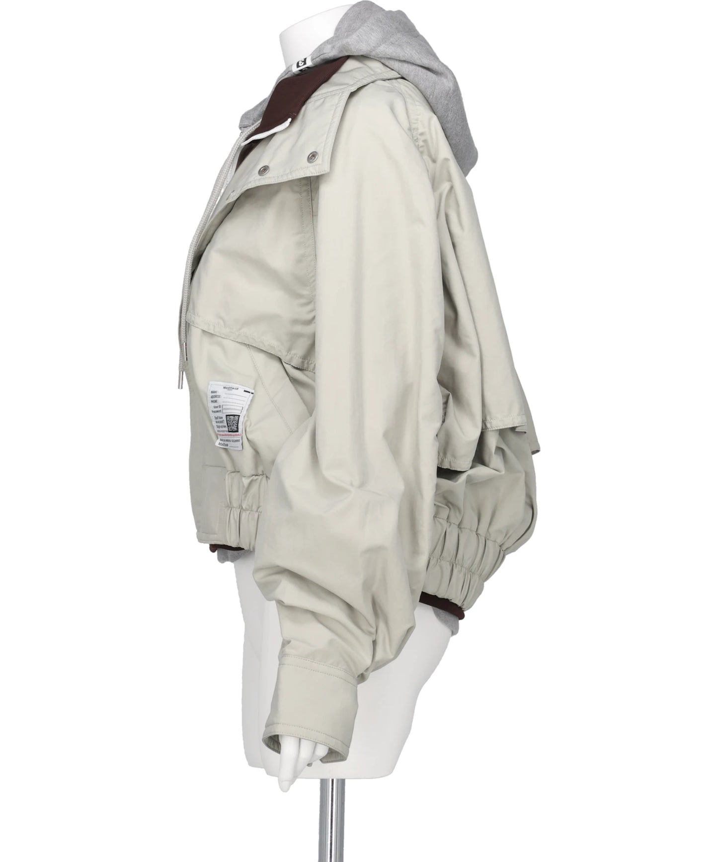 THREE LAYERED BOMBER JACKET