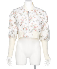 naokitomizuka(ナオキトミズカ) 2026AW VINTAGE FLORAL MA-1 GRNTJ013