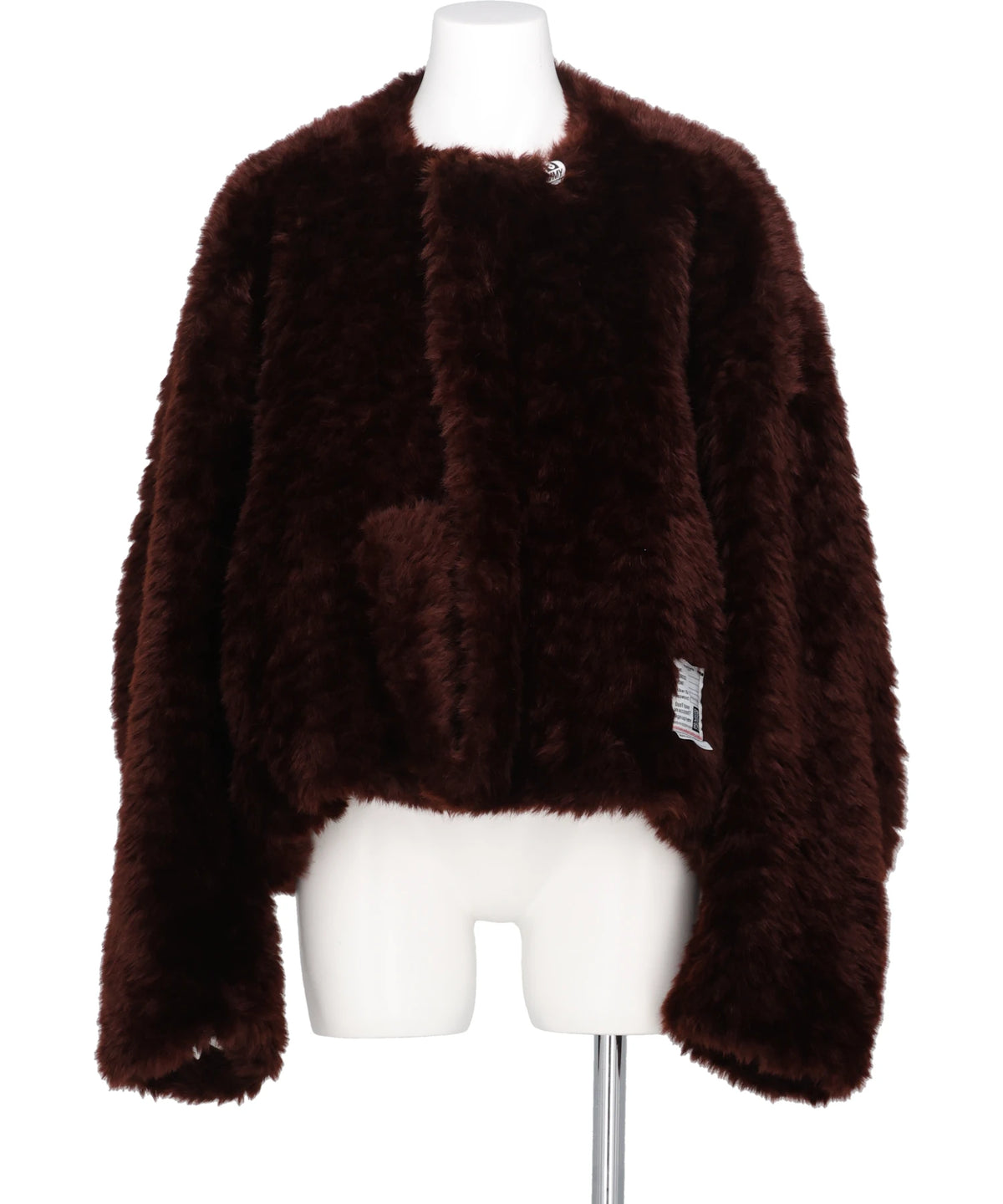 Maison MIHARA YASUHIRO(メゾンミハラヤスヒロ) 2026AW ROLL-UP HEM FAUX FUR BLOUSON　K17BL301