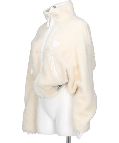 CROPPED BOA BLOUSON