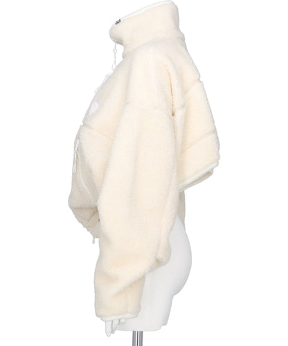 CROPPED BOA BLOUSON
