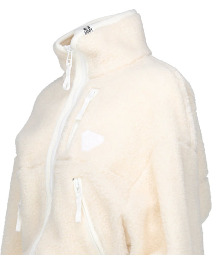 CROPPED BOA BLOUSON