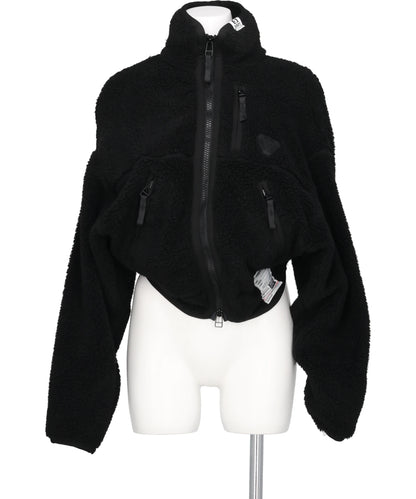 Maison MIHARA YASUHIRO(メゾンミハラヤスヒロ) 2026AW CROPPED BOA BLOUSON　K17BL771