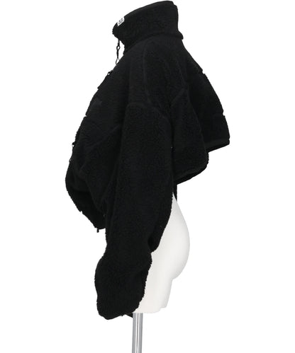CROPPED BOA BLOUSON
