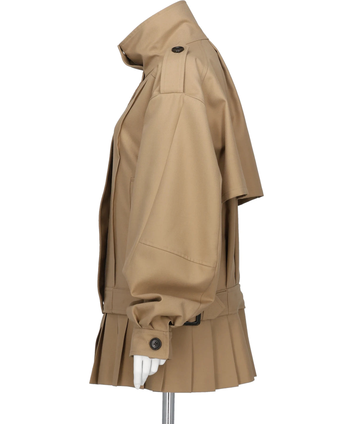 KILT-HEM ZIP BLOUSON