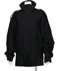 KILT-HEM ZIP BLOUSON