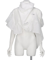 naokitomizuka WILD THINGS PONCHO WITH SCARF
