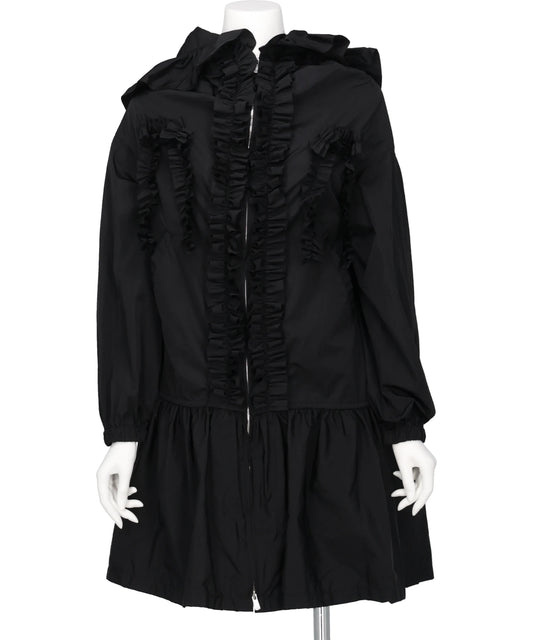 naokitomizuka(ナオキトミズカ) 2026SS NYLON FRILLED MOUNTAIN PARKA GRNTJ008