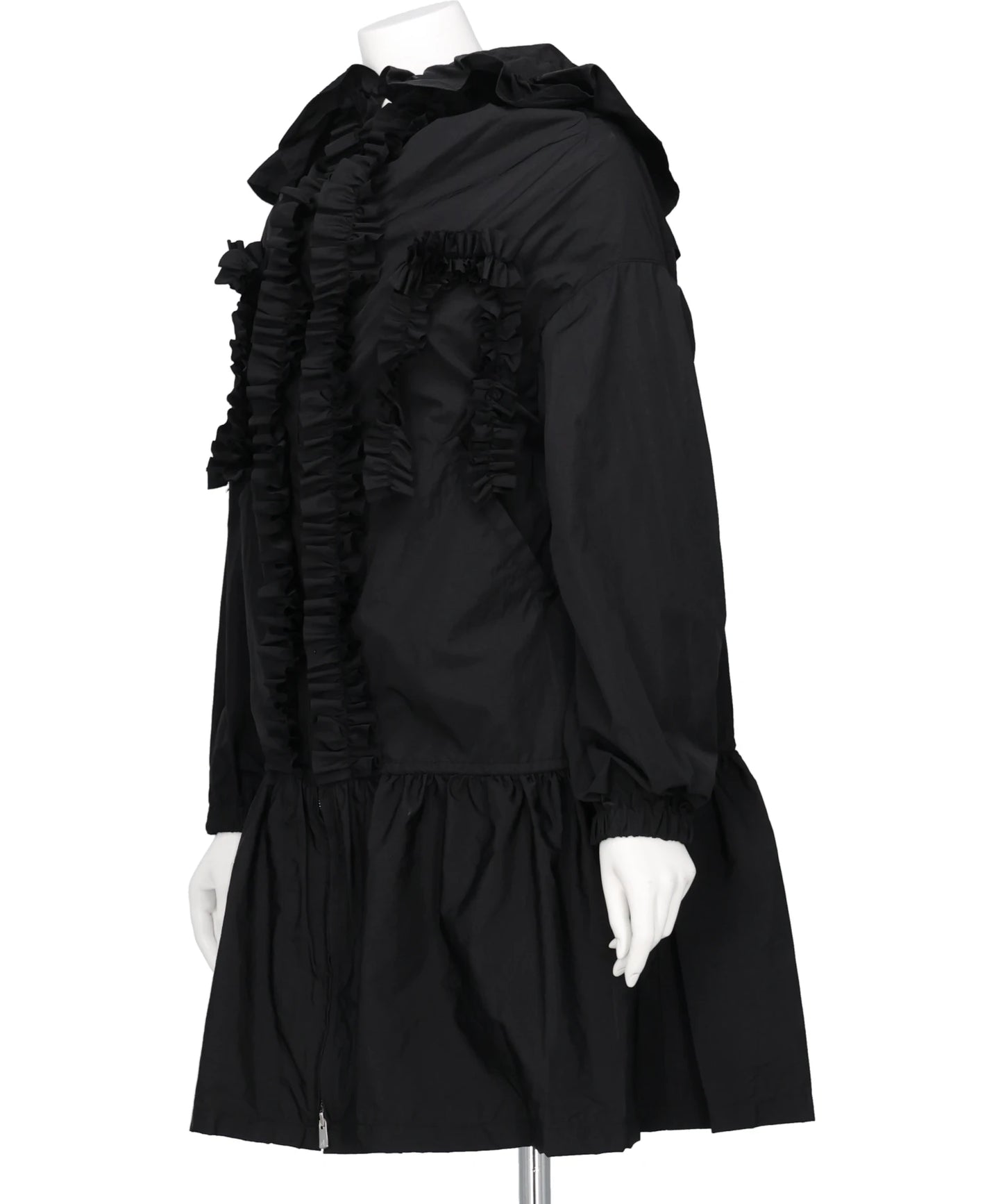 NYLON FRILLED MOUNTAIN PARKA