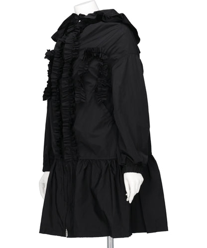 NYLON FRILLED MOUNTAIN PARKA