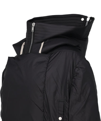 CROPPED ALICE PARKA - BLACK