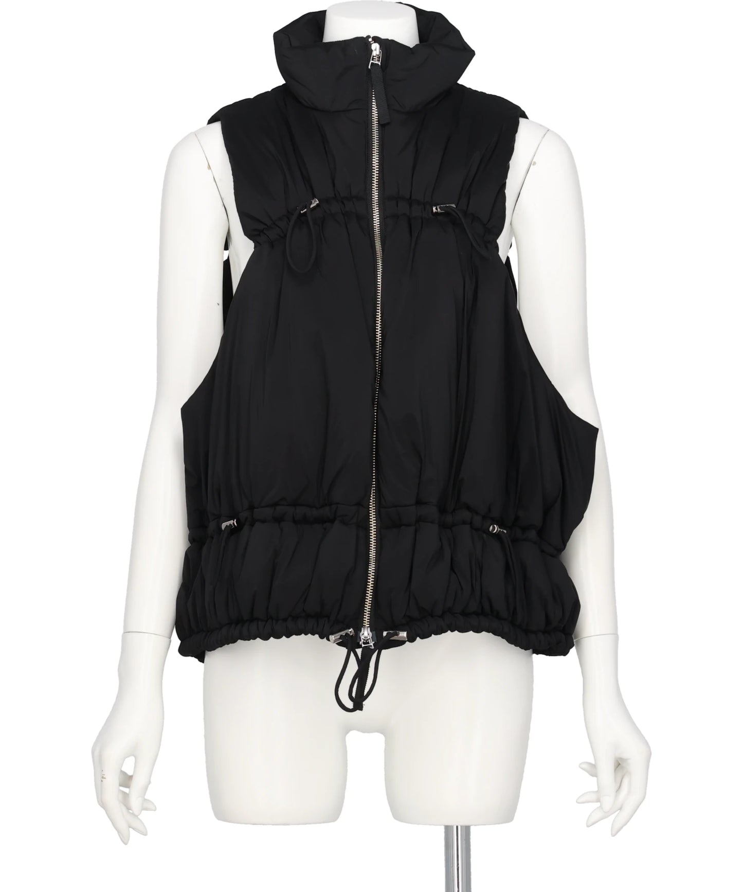 ENFÖLD（エンフォルド）N/PU LIGHT TAFFETA BATTING VEST