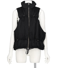 ENFÖLD（エンフォルド）N/PU LIGHT TAFFETA BATTING VEST