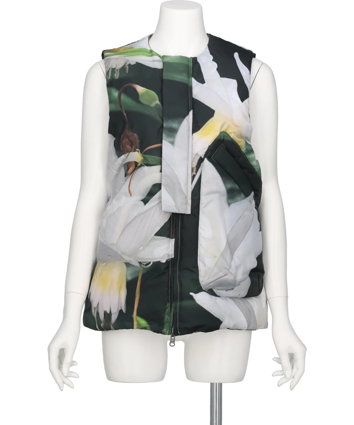 BIFURCATUM(ビフルカツム）2026AW REVERSIBLE PRINTED DOWN VEST　26AW-V001
