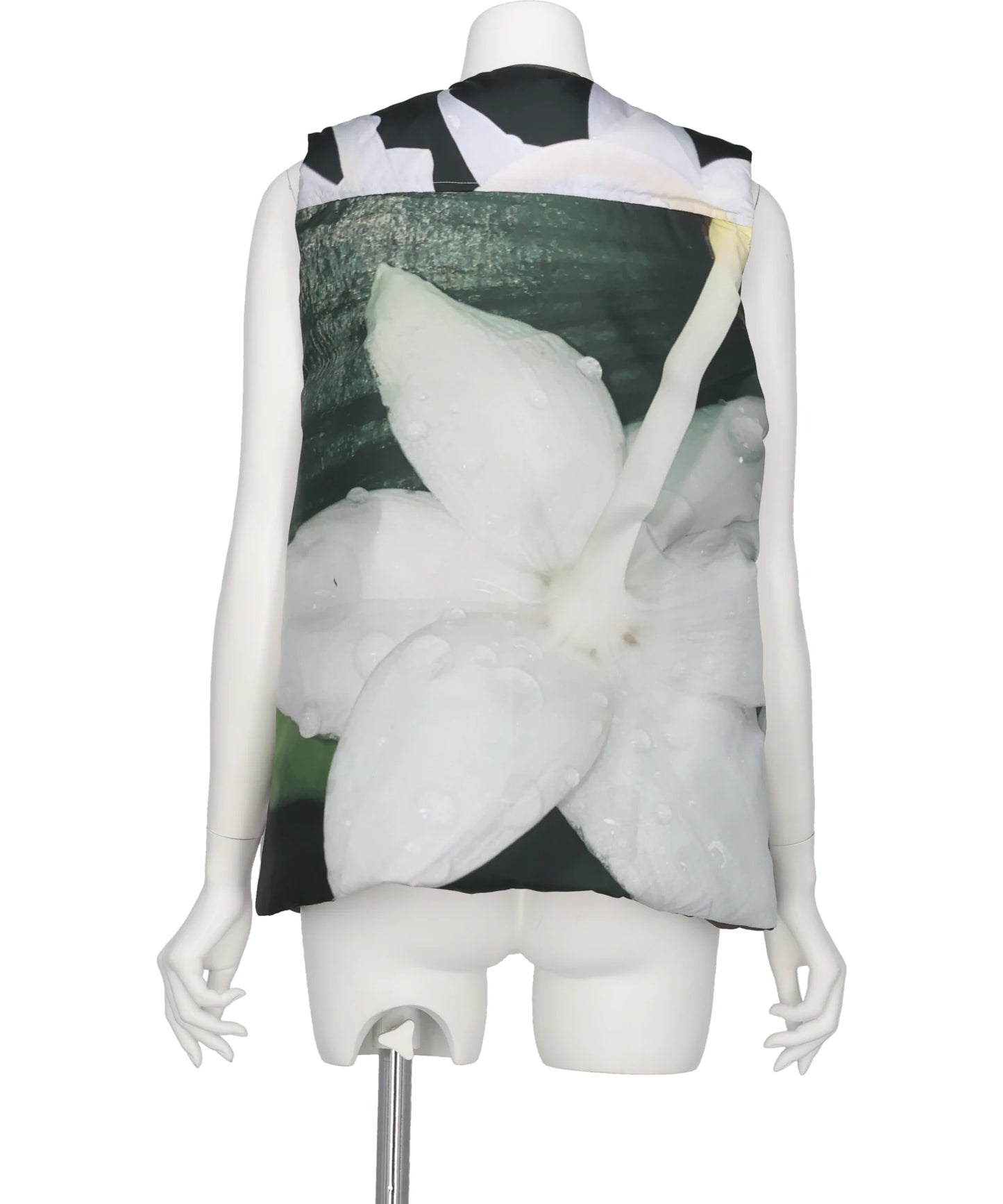 REVERSIBLE PRINTED DOWN VEST