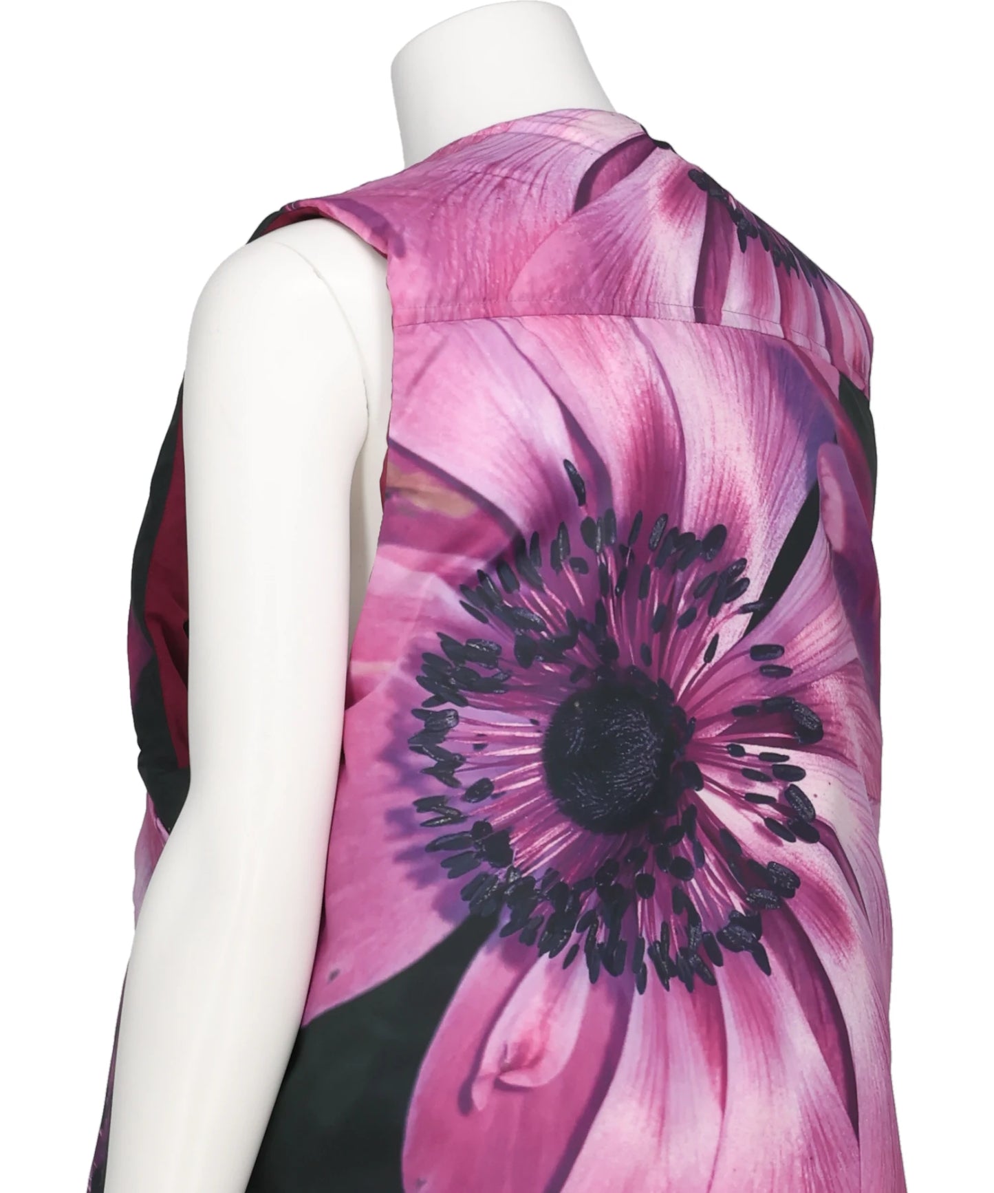 REVERSIBLE PRINTED DOWN VEST