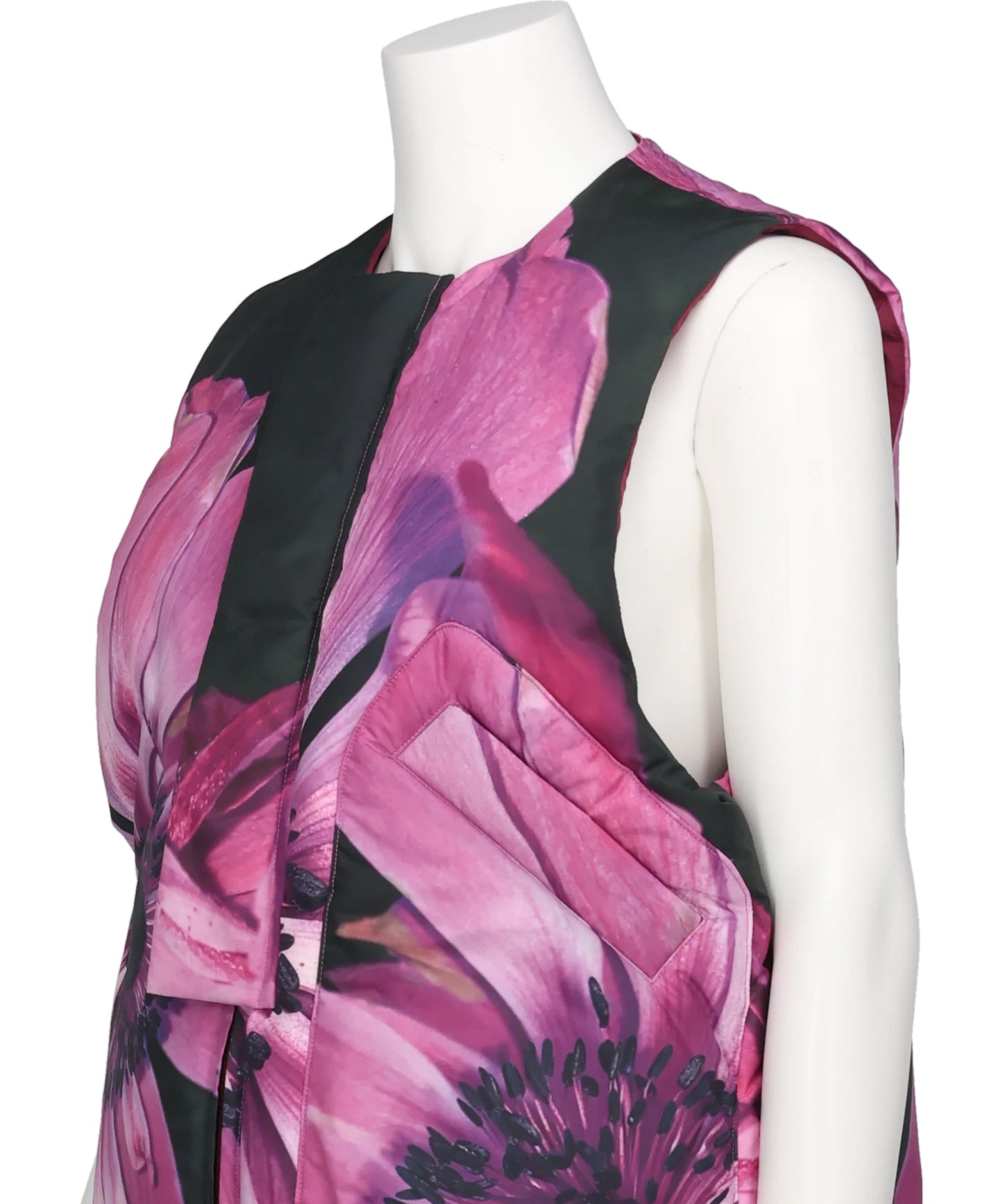 REVERSIBLE PRINTED DOWN VEST