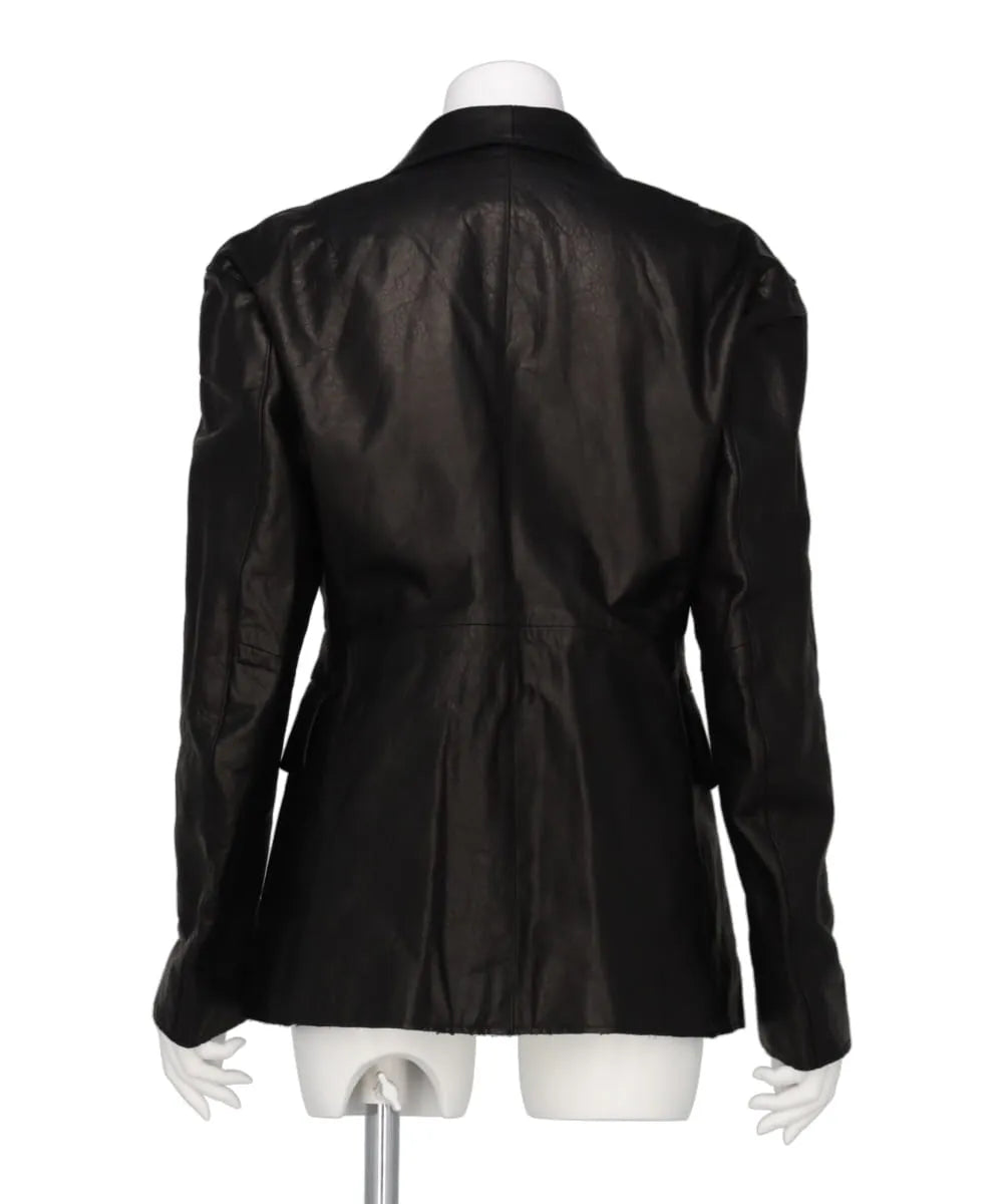 LAYERED LEATHER JACKET