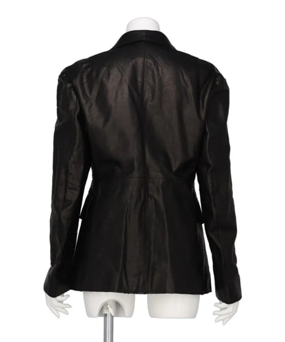 LAYERED LEATHER JACKET