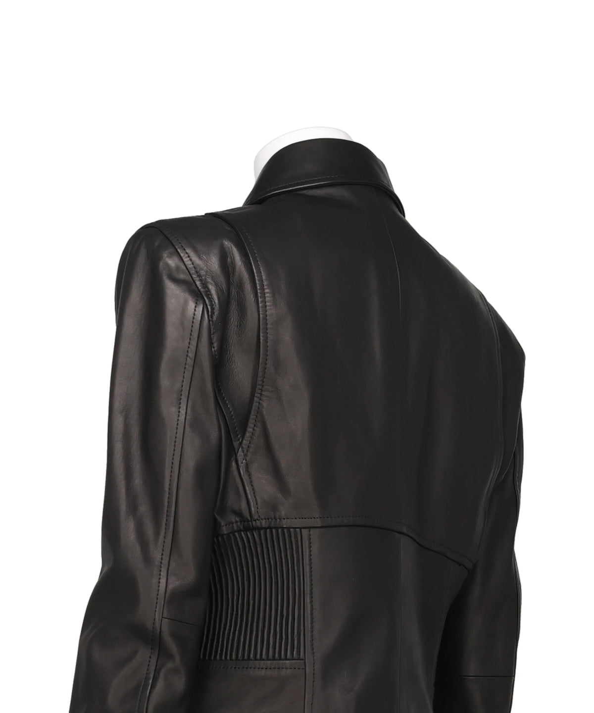 LEATHER ZIP JACKET
