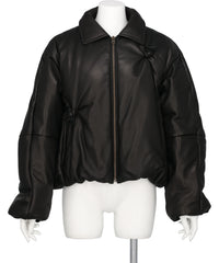 doublet（ダブレット）INFLATED BALLOON LEATHER JACKET