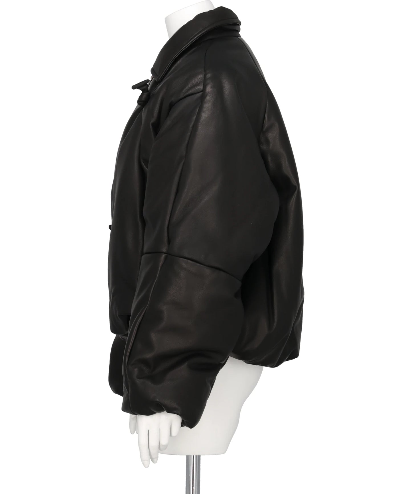 INFLATED BALLOON LEATHER JACKET