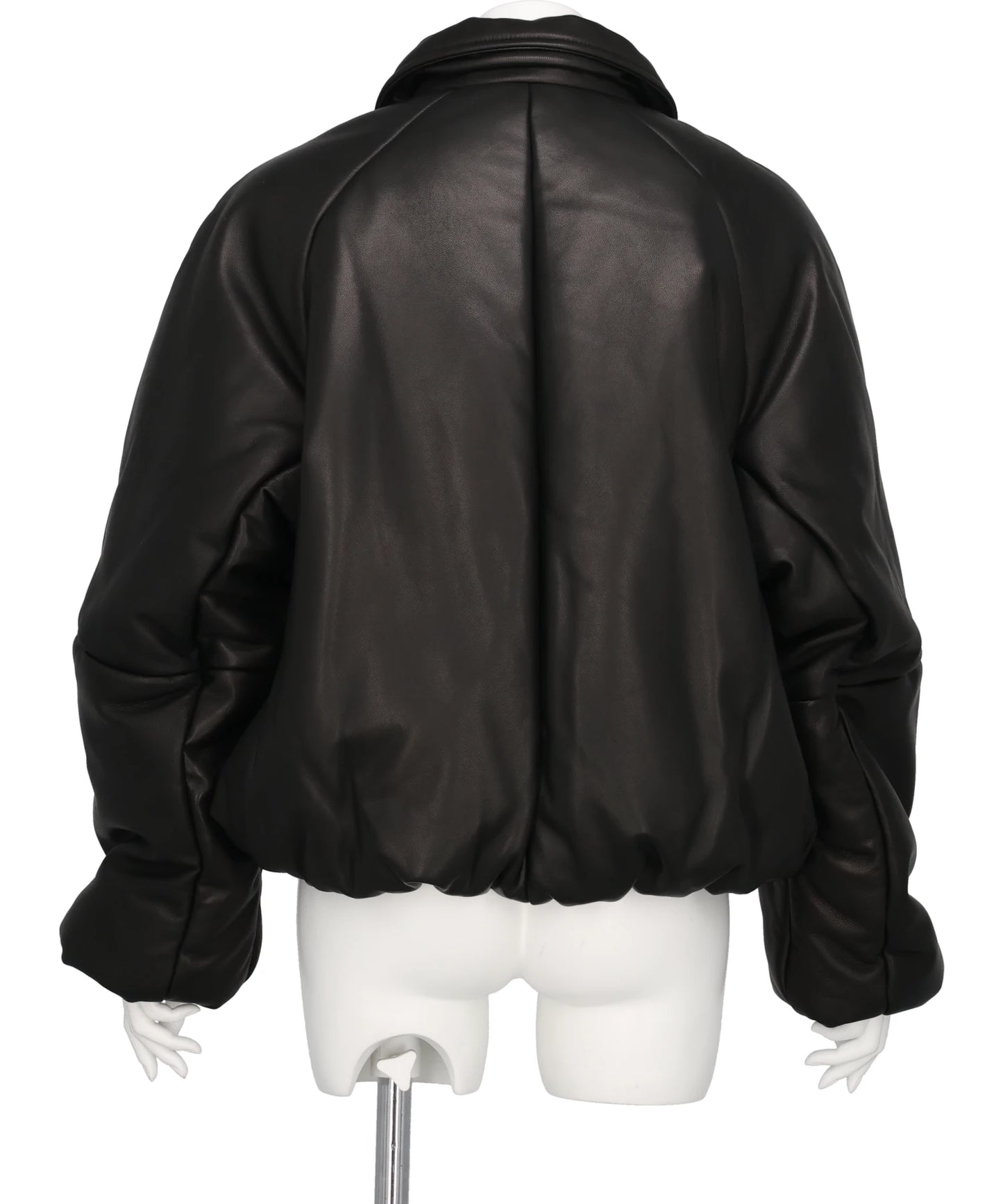 INFLATED BALLOON LEATHER JACKET