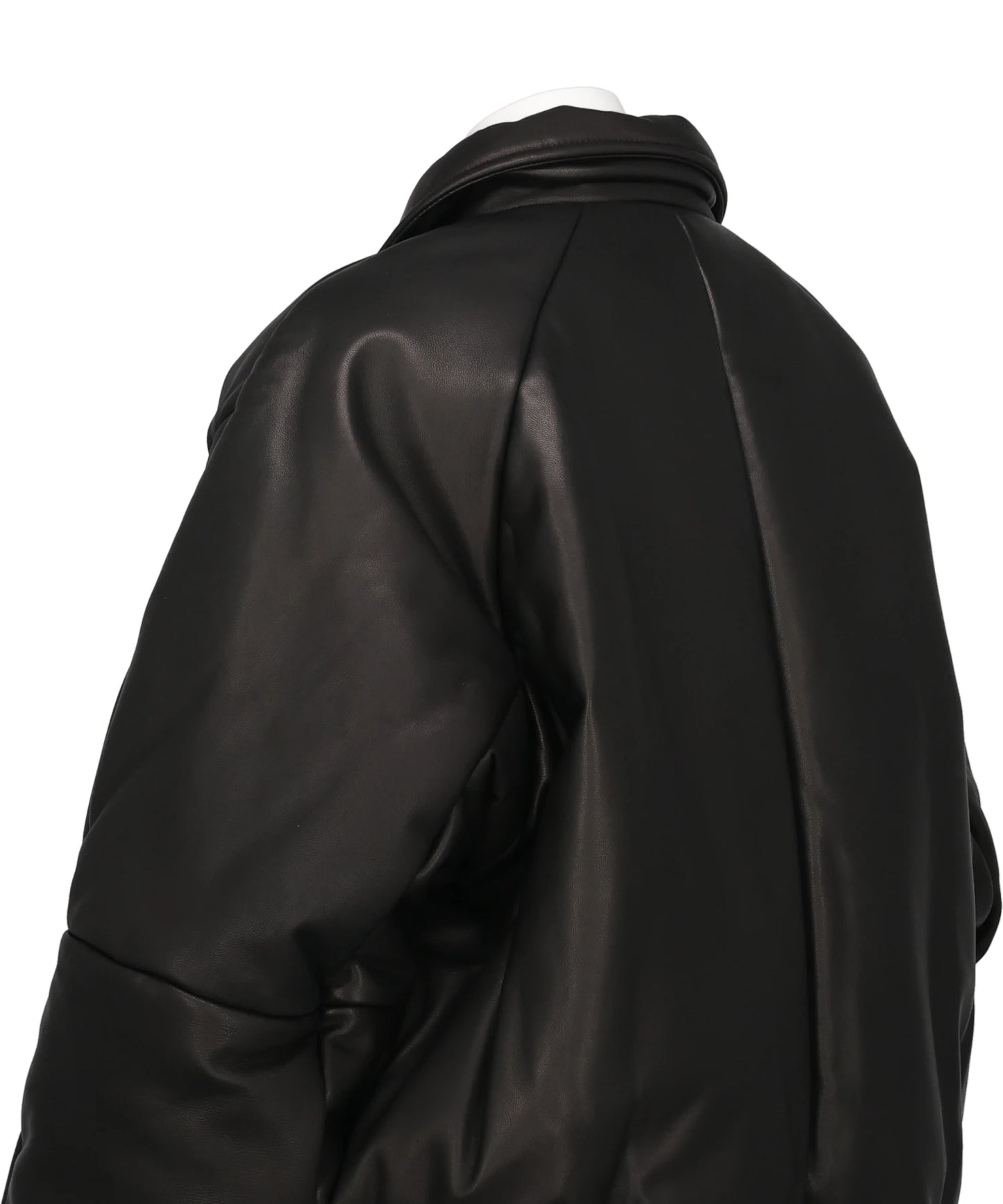INFLATED BALLOON LEATHER JACKET