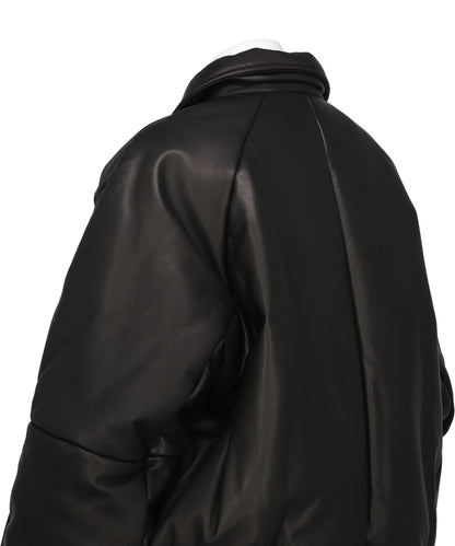 INFLATED BALLOON LEATHER JACKET