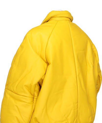 INFLATED BALLOON LEATHER JACKET