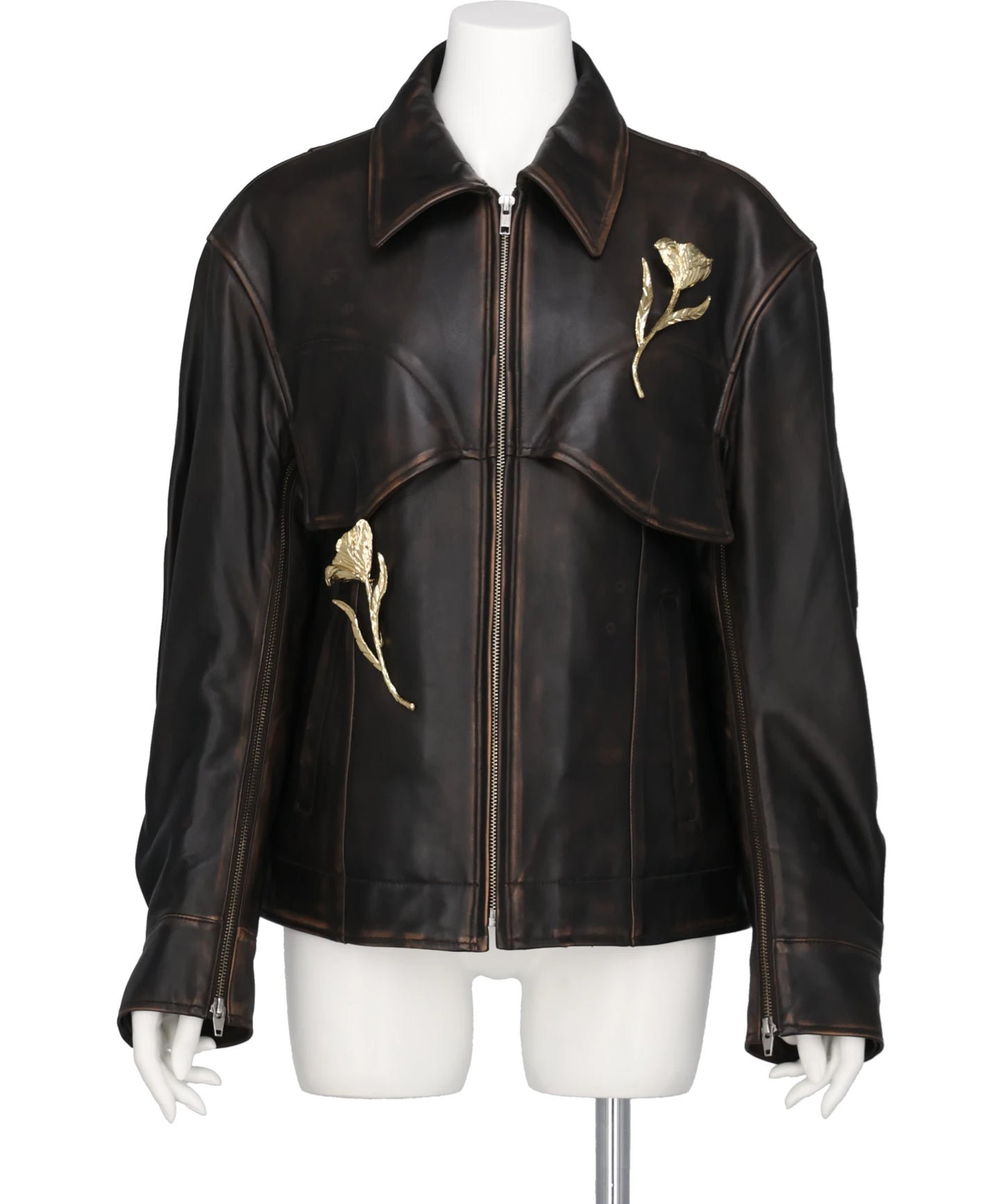Chika Kisada(チカ キサダ)LEATHER BLOUSON