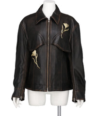 Chika Kisada(チカ キサダ)LEATHER BLOUSON