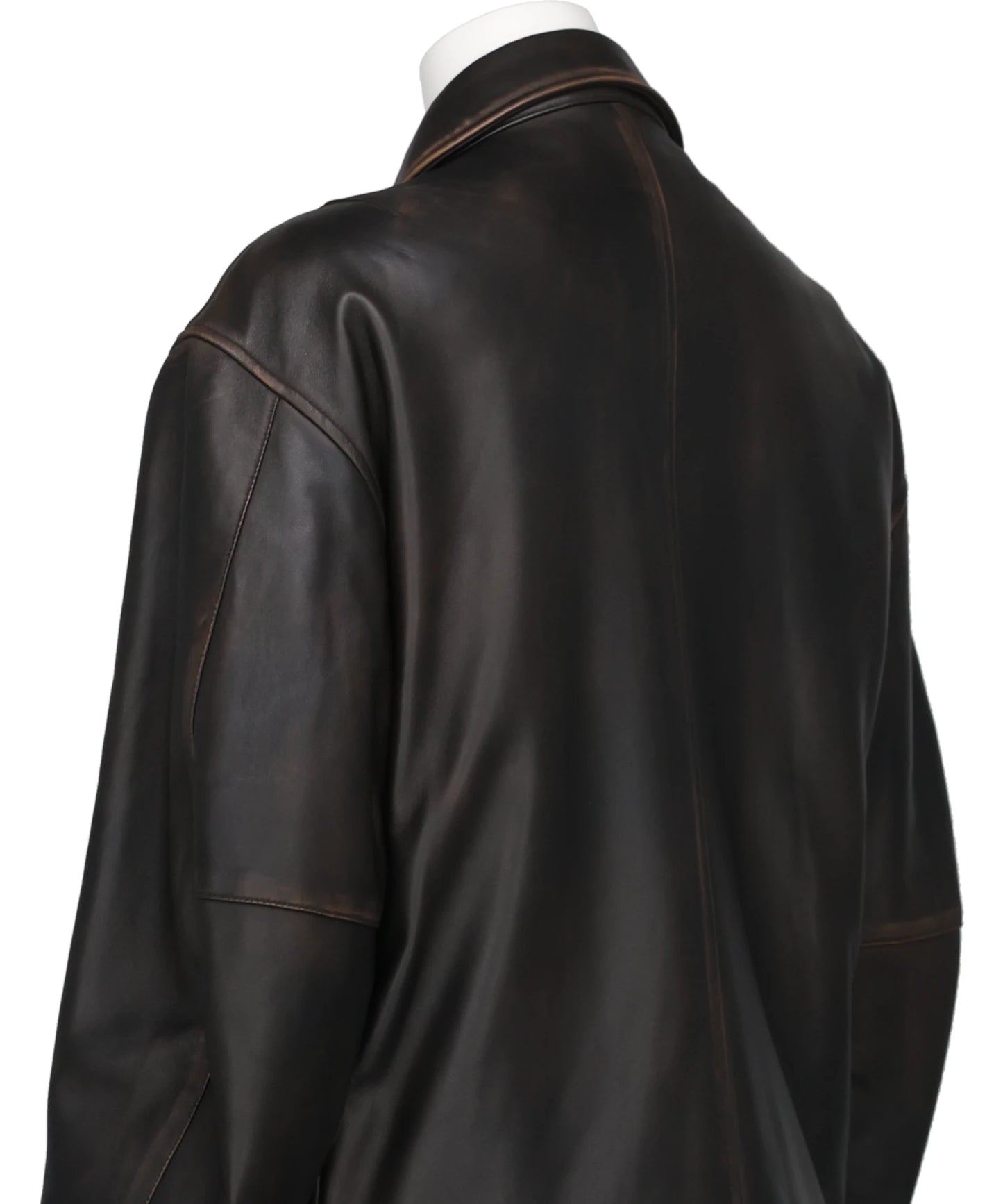 LEATHER BLOUSON