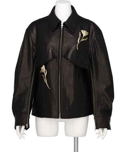 Chika Kisada(チカ キサダ)LEATHER BLOUSON