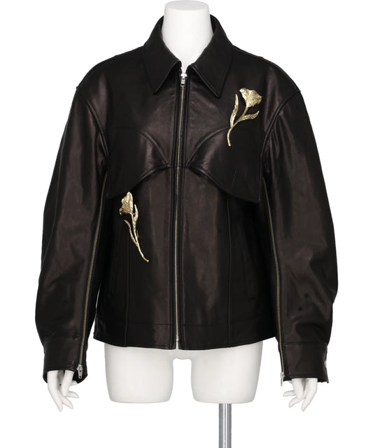 Chika Kisada(チカ キサダ)LEATHER BLOUSON
