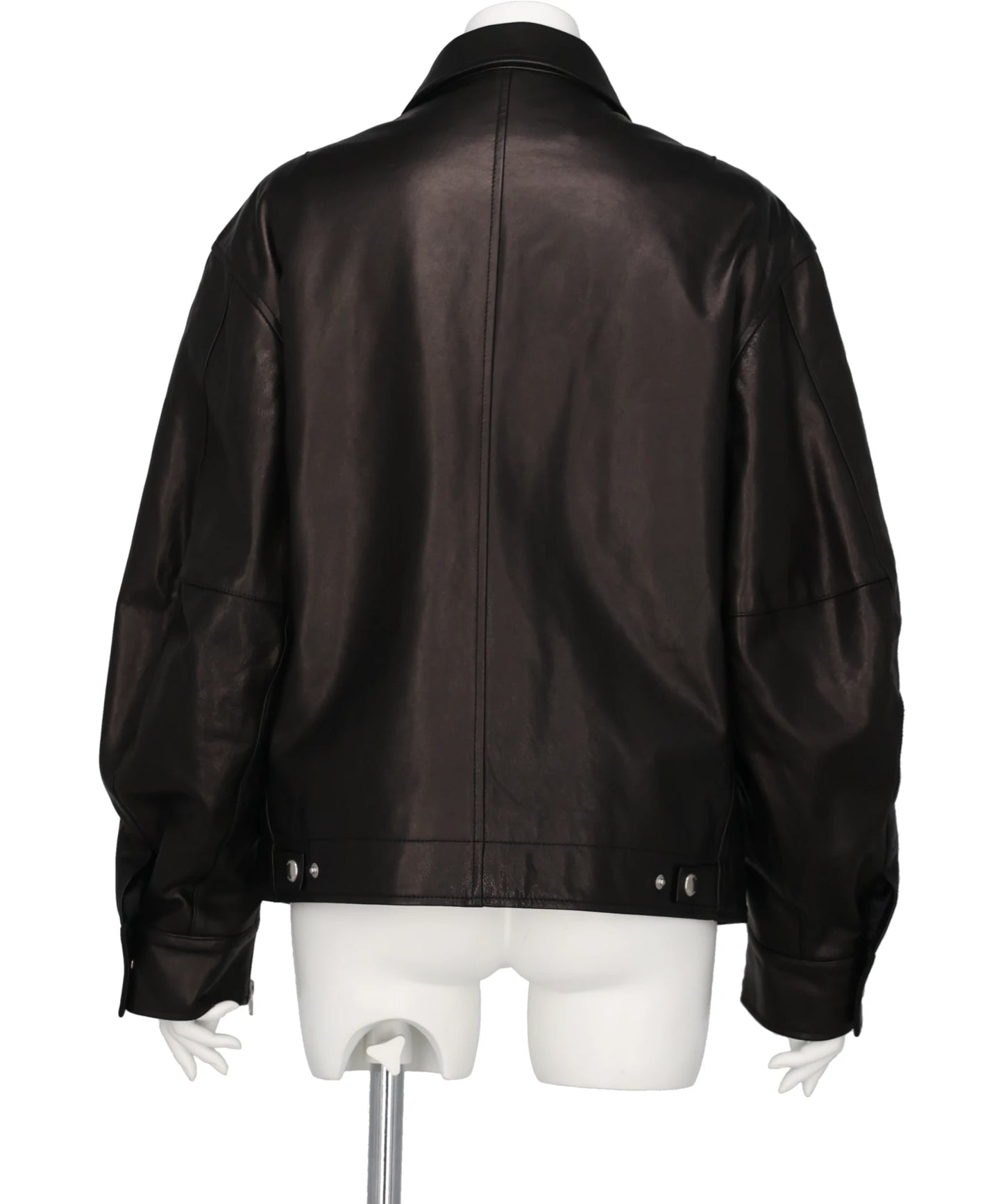 LEATHER BLOUSON