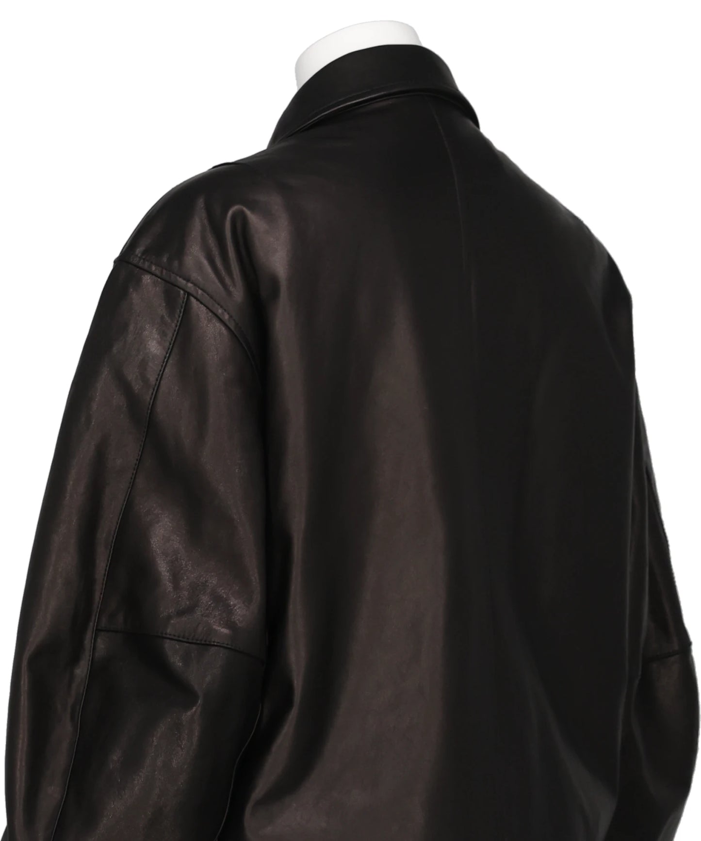 LEATHER BLOUSON