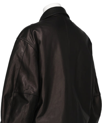 LEATHER BLOUSON