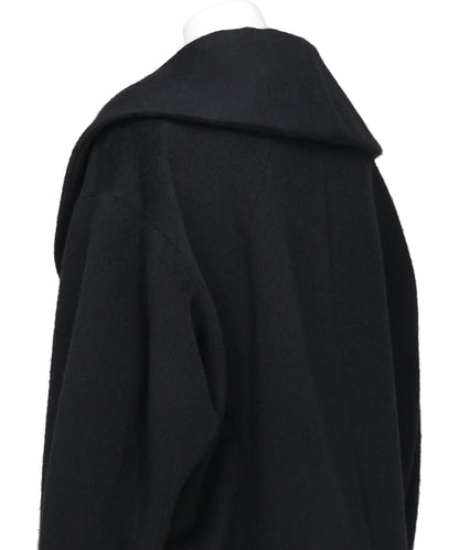 WOOL ARUPAKA SHAWL COLLAR SHORT COAT