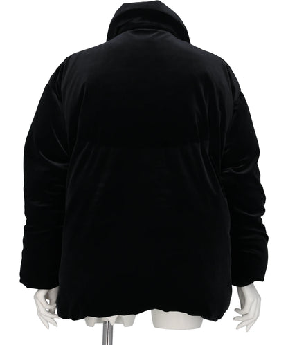VELOUR DOWN COAT