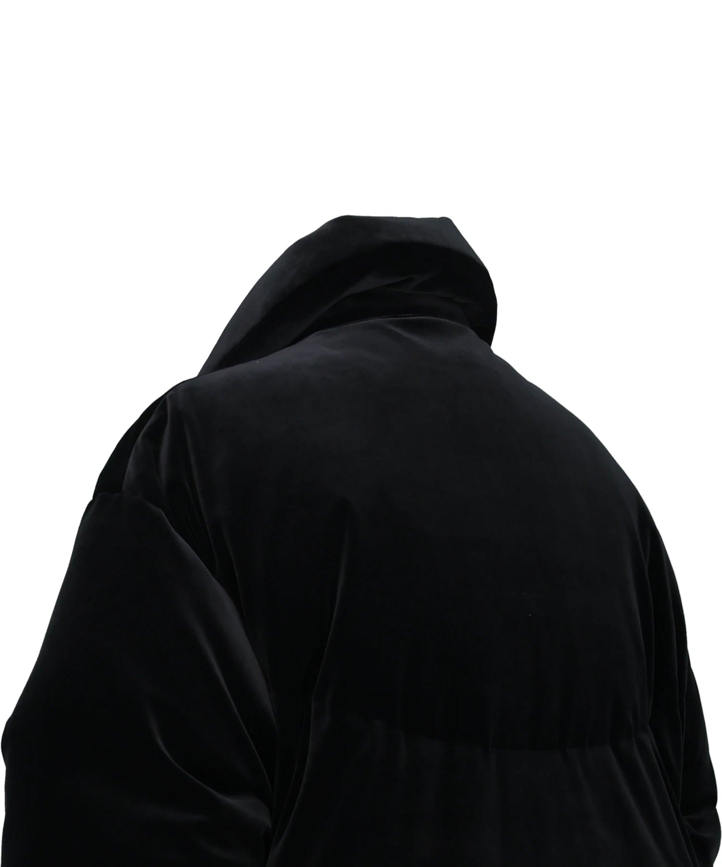 VELOUR DOWN COAT