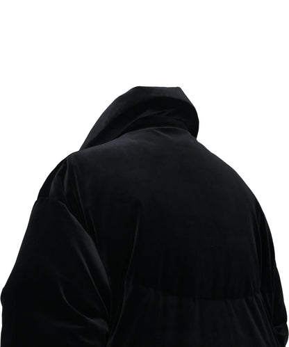 VELOUR DOWN COAT