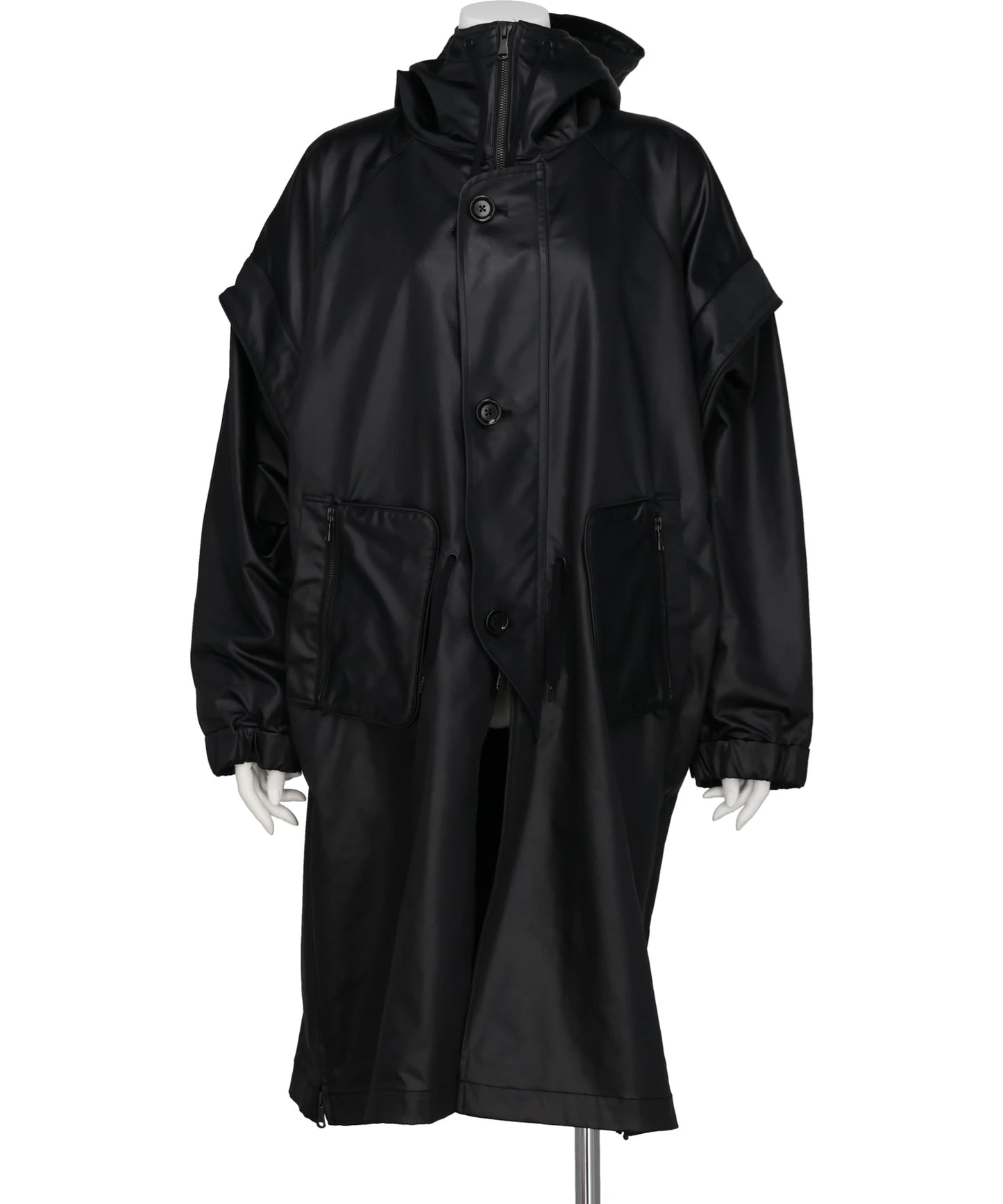 08 SIRCUS(08 サーカス) WAX VINTAGE DETACHABLE FOODIE COAT