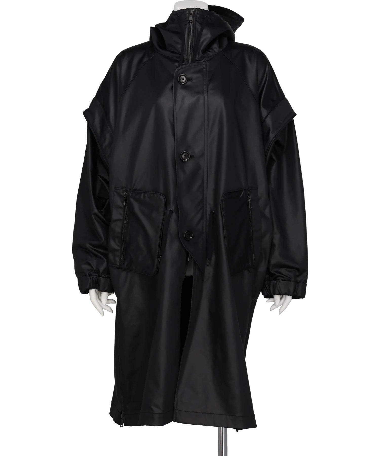 08 SIRCUS(08 サーカス) WAX VINTAGE DETACHABLE FOODIE COAT