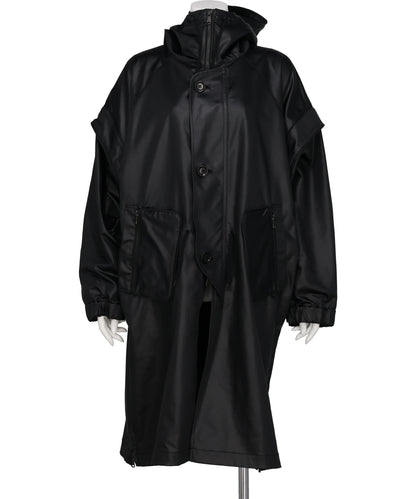 08 SIRCUS(08 サーカス) WAX VINTAGE DETACHABLE FOODIE COAT