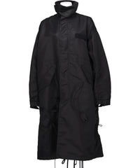 NYLON TWILL 3D EMBROIDERY MODS COAT